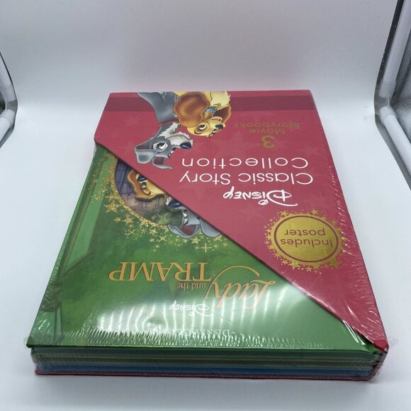 Disney Classic Story Collection 3 Movie Storybooks Hardcover January 2017 New - Picture 5 of 8